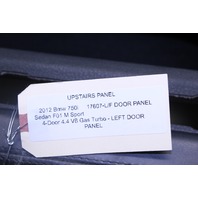 2009-2012 BMW 750i Sedan Driver Left Front Door Panel