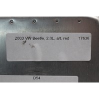 2003 Volkswagen Beetle Engine Computer Module ECU ECM DME 06A906032MH