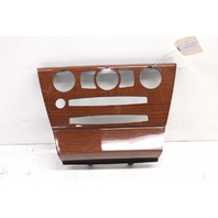 2004-2007 BMW 645ci 650ci M6 Climate Control Wood Trim - 51457899442 OEM