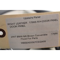 2006 2007 2008 2009 2010 BMW M6 Right Door Panel