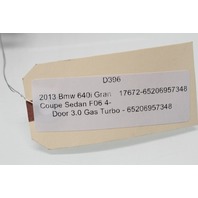 BMW 640i 650i M6 Right Multi Band Antenna Module 65206957348 OEM