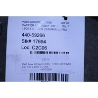 2005-2006 BMW X3 E83 3.0 Front Differential Carrier Diff 3.64 Ratio OEM