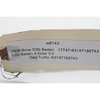 2008 BMW 535i Bumper Reflector Light Right 7185744 OEM