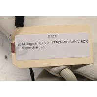 2014 Jaguar XJ Right Cloth Illuminated Sun Visor C2D34509PVJ OEM