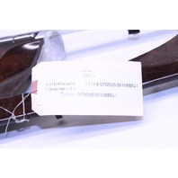 2010-2016 Porsche Panamera Front Left Driver Interior Door Panel Wood Trim 97055538108BG1 OEM