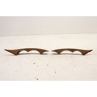 2010-2014 Porsche Panamera Speedo Speedometer Instrument Cluster Trim Pair OEM