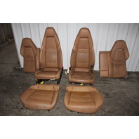 SET FRONT AND REAR SEATS PANAMERA BEIGE OEM