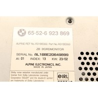 2002 Bmw 325 Navigation Navi Wide Screen Monitor Display Radio OEM