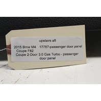 2015 2016 2017 2018 2019 2020 BMW M4 Door Panel Right