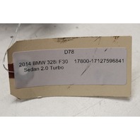 2014 BMW 328i Sedan 2.0 Turbo radiator coolant hose OEM