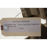 2014 BMW 328i Sedan Center Console Assembly Tan