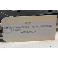 2013-2016 Mercedes Benz GL350 Roof Overhead Dome Light Lamp Console A1668200223 OEM