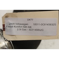 2009 Volkswagen Passat Komfort Sedan Intercooler Hose - 3C0145832G OEM