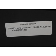 2006 Porsche Cayenne 4.5 Rear Cowl Cover Trim Panel Vent 7L5805583C OEM