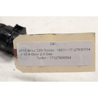 2015 Bmw 320i Sedan 2.0 Gas Turbo Coolant Hose Line 7600554 OEM