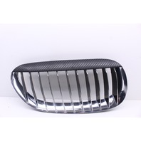 2007 BMW M6 Coupe E63 2-Door 5.0 V10 Right Front Carbon Fiber Bumper Kidney Grille OEM