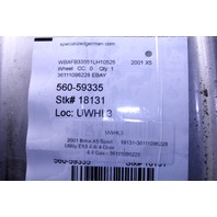 2001-2006 BMW X5 E53 Rear Wheel 19 X 10 Style 63 Rim OEM