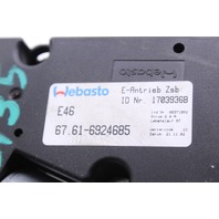 2003 BMW 330i M3 Sunroof Motor 67616924685 OEM