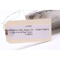 2009 Bmw 750Li Sedan 4.4 Gas Turbo Right Front Bumper Bracket OEM