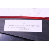 2015 Volkswagen Jetta 4 Door Sedan Inner Left Tail Light Lamp 5C6945307H OEM
