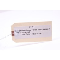 2013 Bmw M6 Coupe F13 4.4 V8 Gas Turbo Engine Computer Module Carrier Plate 7843541 OEM
