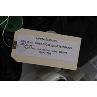 2013 Bmw M6 Coupe F13 2-Door 4.4 V8 Gas Turbo Right Quarter Panel Trim