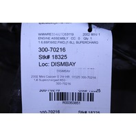 2002 2003 2004 2005 2006 2007 2008 Mini Cooper 1.6 Supercharged Engine Assembly