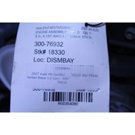 2007 2008 2009 Audi A4 A6 3.2 Engine Assembly