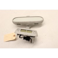 2002 2003 2004 2005 Volkswagen Beetle Rear View Mirror Grey w/Clock 1C0857511AK OEM