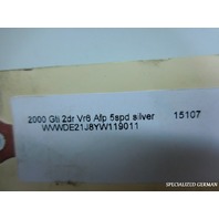 2000 2001 2002 2003 2004 2005 Volkswagen Jetta Golf radiator used aftermarket OEM