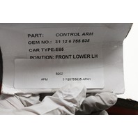 BMW 645i 650i 745i 760i Left Front Lower Rear Control Arm Aftermarket - 31126755835 OEM