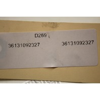 2001 BMW 530i Wheel Center Cap 1092327 OEM