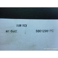 2002 2003 2004 Volkswagen Passat W8 air cleaner intake duct 3B0129617C OEM