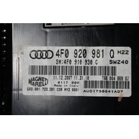 2008 Audi S6 Speedometer Speedo Instrument Cluster OEM