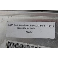 2005 Audi Allroad 2.7 2.7L Turbo Engine Computer Module ECU ECM DME 4Z7907551T OEM