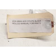 2016 BMW 435i F36 Right Lower Grille Bracket 51118051190 OEM