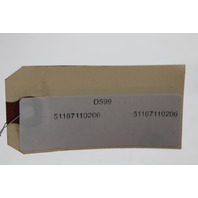 2000-2003 BMW M5 Right Rear Door Sun Shade 51167110206 OEM