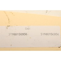 2000 BMW 740i Right Rear Window Shade Cracked Tab 51168150956 OEM