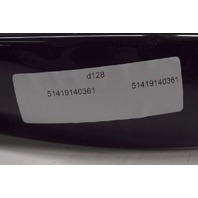 2008 BMW 135i Left Interior Door Handle Poplar Interior Trim 51419140361 OEM