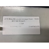 2008 2009 2010 2011 2012 2013 BMW M3 Coupe Rear Headliner Trim 51447960075 OEM