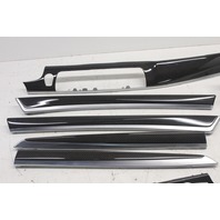 2016 BMW M5 Sedan Carbon fiber console dash trim some pieces have cracks OEM
