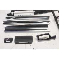 2016 BMW M5 Sedan Carbon fiber console dash trim some pieces have cracks OEM