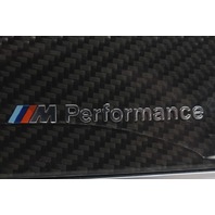 2016 BMW M5 Sedan Carbon fiber console dash trim some pieces have cracks OEM