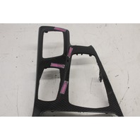 2016 BMW M5 Sedan Carbon fiber console dash trim some pieces have cracks OEM