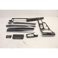 2016 BMW M5 Sedan Carbon fiber console dash trim some pieces have cracks OEM