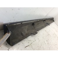 2013 Volkswagen Golf R Right Rocker Moulding Side Skirt Blue Torn Tab Pry Marks OEM