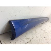 2013 Volkswagen Golf R Right Rocker Moulding Side Skirt Blue Torn Tab Pry Marks OEM