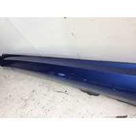 2013 Volkswagen Golf R Right Rocker Moulding Side Skirt Blue Torn Tab Pry Marks OEM