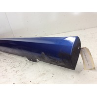 2013 Volkswagen Golf R Right Rocker Moulding Side Skirt Blue Torn Tab Pry Marks OEM