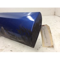2013 Volkswagen Golf R Right Rocker Moulding Side Skirt Blue Torn Tab Pry Marks OEM